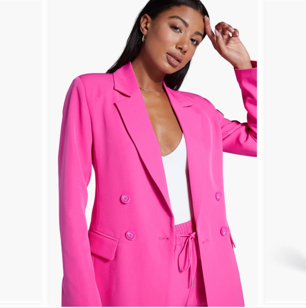 NWT in wrapper Fuchsia City Blazer Size M (6-8)